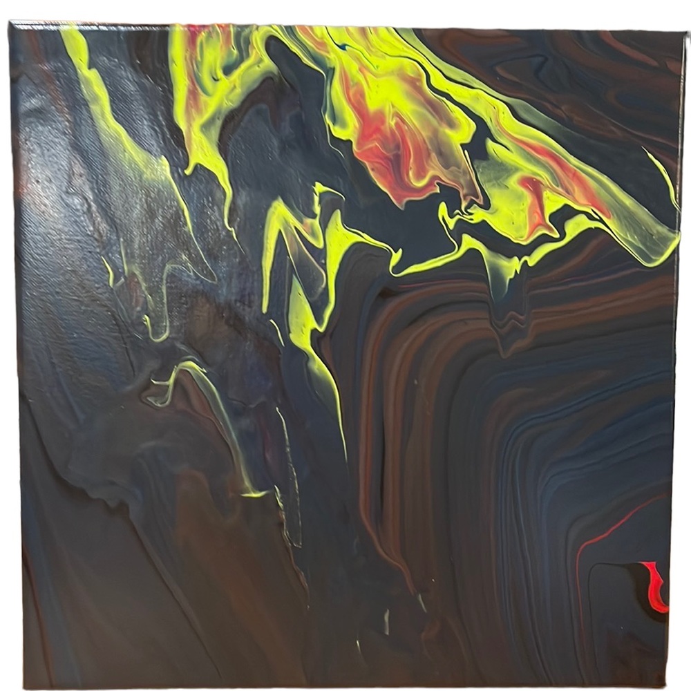 🛍️ NEW Fluid Art on Canvas
